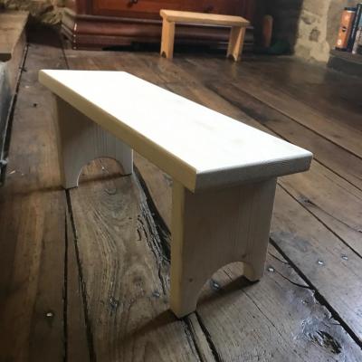 Banc de méditation et de prière en pin